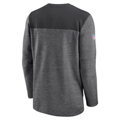 New York Jets Sideline Lockup Performance Quarter-Zip Top - Charcoal | Nike cheap