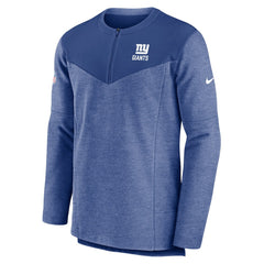 New York Giants Sideline Lockup Performance Quarter-Zip Top - Royal | Nike sale