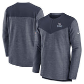 Tennessee Titans Sideline Lockup Performance Quarter-Zip Top - Navy | Nike cheap
