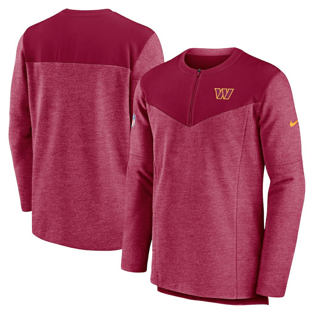 Washington Commanders Sideline Lockup Performance Quarter-Zip Top - Burgundy | Nike online
