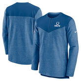 Indianapolis Colts Sideline Lockup Performance Quarter-Zip Top - Royal | Nike discount
