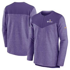 Minnesota Vikings Sideline Lockup Performance Quarter-Zip Top - Purple | Nike sale