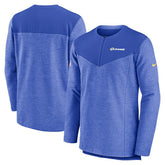 Los Angeles Rams Sideline Lockup Performance Quarter-Zip Top - Royal | Nike sale