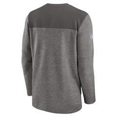 Tampa Bay Buccaneers Sideline Lockup Performance Quarter-Zip Top - Pewter | Nike online