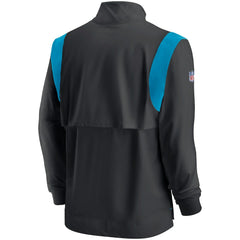 Carolina Panthers Sideline Coach Chevron Lockup Quarter-Zip Long Sleeve Top - Black | Nike online