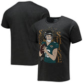 Trevor Lawrence Jacksonville Jaguars Majestic Threads Tri-Blend Player Graphic T-Shirt - Black outlet