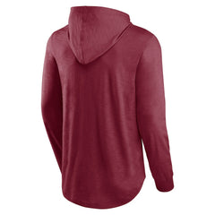 Washington Commanders Front Runner Long Sleeve Hooded T-Shirt - Burgundy outlet