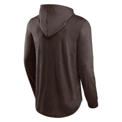 Cleveland Browns Front Runner Long Sleeve Hooded T-Shirt - Brown online