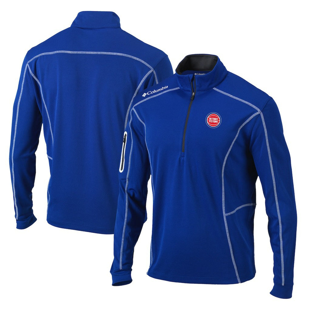 Detroit Pistons Shotgun Quarter-Zip Pullover Jacket sale - Blue | Columbia online