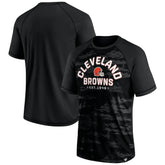 Cleveland Browns Blackout Hail Mary Raglan T-Shirt outlet