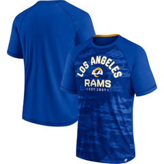 Los Angeles Rams Hail Mary Raglan T-Shirt - Royal discount