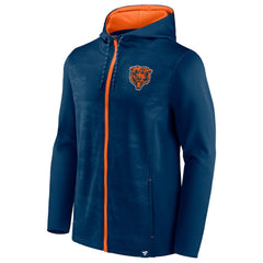 Chicago Bears Ball Carrier Full-Zip Hoodie - Navy sale