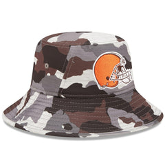 Cleveland Browns New Era 2022 NFL Training Camp Bucket Hat - Camo outlet
