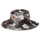 Cleveland Browns New Era 2022 NFL Training Camp Historic Logo Panama Bucket Hat - Camo sale