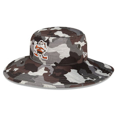 Cleveland Browns New Era 2022 NFL Training Camp Historic Logo Panama Bucket Hat - Camo sale