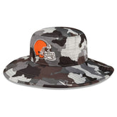 Cleveland Browns New Era 2022 NFL Training Camp Panama Bucket Hat - Camo for sale