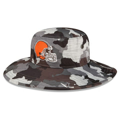 Cleveland Browns New Era 2022 NFL Training Camp Panama Bucket Hat - Camo for sale