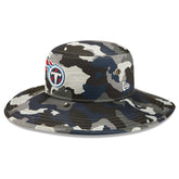 Tennessee Titans New Era 2022 NFL Training Camp Panama Bucket Hat - Camo on sale