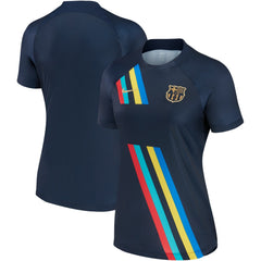 Barcelona Women's 2022/23 Pre-Match AWAY Performance Top - Navy | Nike outlet