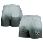 Las Vegas Raiders FOCO Dip-Dye Swim Shorts - Black/ on sale