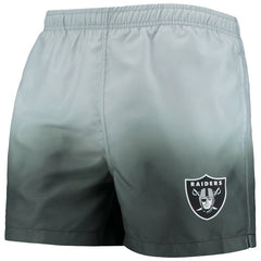 Las Vegas Raiders FOCO Dip-Dye Swim Shorts - Black/ on sale