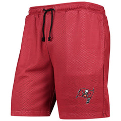 Tampa Bay Buccaneers FOCO Colorblock Mesh V-Neck & Shorts Set - Red online