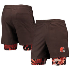 Cleveland Browns FOCO Running Shorts - Brown discount