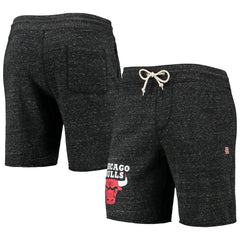 Chicago Bulls Homage Primary Logo Tri-Blend Sweat Shorts - Charcoal online