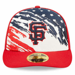 San Francisco Giants 2022 4th of July Low Profile 59FIFTY Fitted Hat - Red | New Era