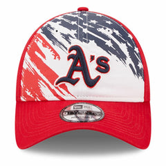 Athletics 2022 4th of July 9TWENTY Adjustable Hat - Red | New Era