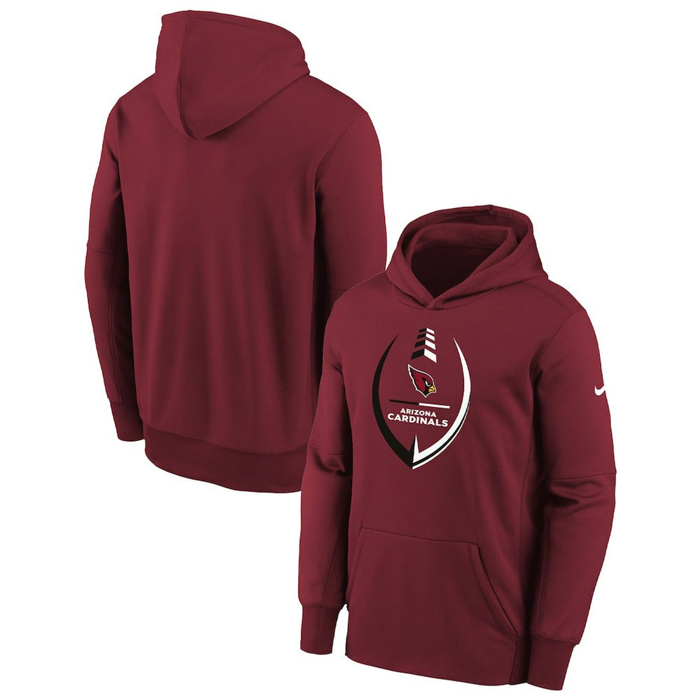 Arizona Cardinals Youth Icon Performance Pullover Hoodie - Cardinal | Nike discount