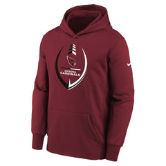 Arizona Cardinals Youth Icon Performance Pullover Hoodie - Cardinal | Nike discount