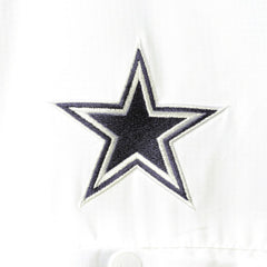 Dallas Cowboys Tamiami Omni-Shade Button-Down Short Sleeve Shirt - White for sale