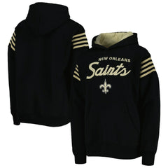 New Orleans Saints Youth The Champ Is Here Pullover Hoodie - Black on sale