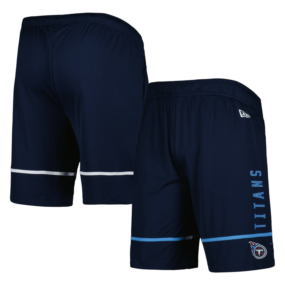 Tennessee Titans New Era Combine Authentic Rusher Training Shorts - Navy cheap
