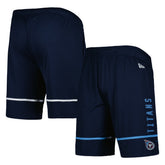 Tennessee Titans New Era Combine Authentic Rusher Training Shorts - Navy cheap