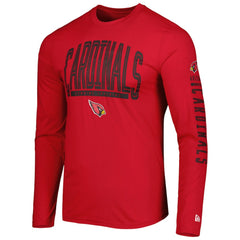 Arizona Cardinals New Era Combine Authentic Home Stadium Long Sleeve T-Shirt - Cardinal cheap