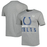 Indianapolis Colts New Era Combine Authentic Red Zone T-Shirt - Heathered Gray cheap