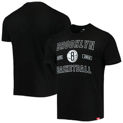 Brooklyn Nets Sportiqe Tri-Blend T-Shirt - Black outlet