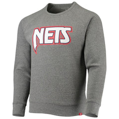 Brooklyn Nets Sportiqe Moments Mixtape Harmon Raglan Pullover Sweatshirt - Heathered Gray for sale