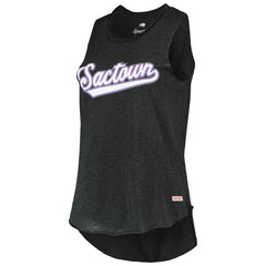 Sacramento Kings Sportiqe Women's Sactown Janie Tri-Blend Tank Top - Black sale