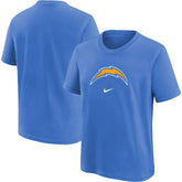 Los Angeles Chargers Youth Logo T-Shirt - Powder Blue | Nike outlet