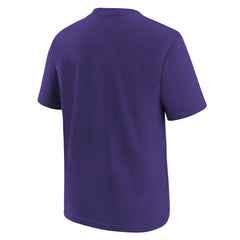 Minnesota Vikings Youth Logo T-Shirt - Purple | Nike for sale