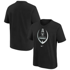 Las Vegas Raiders Girls Preschool Icon T-Shirt - Black | Nike cheap