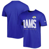 Los Angeles Rams New Era Combine Authentic Training Huddle Up T-Shirt - Royal online