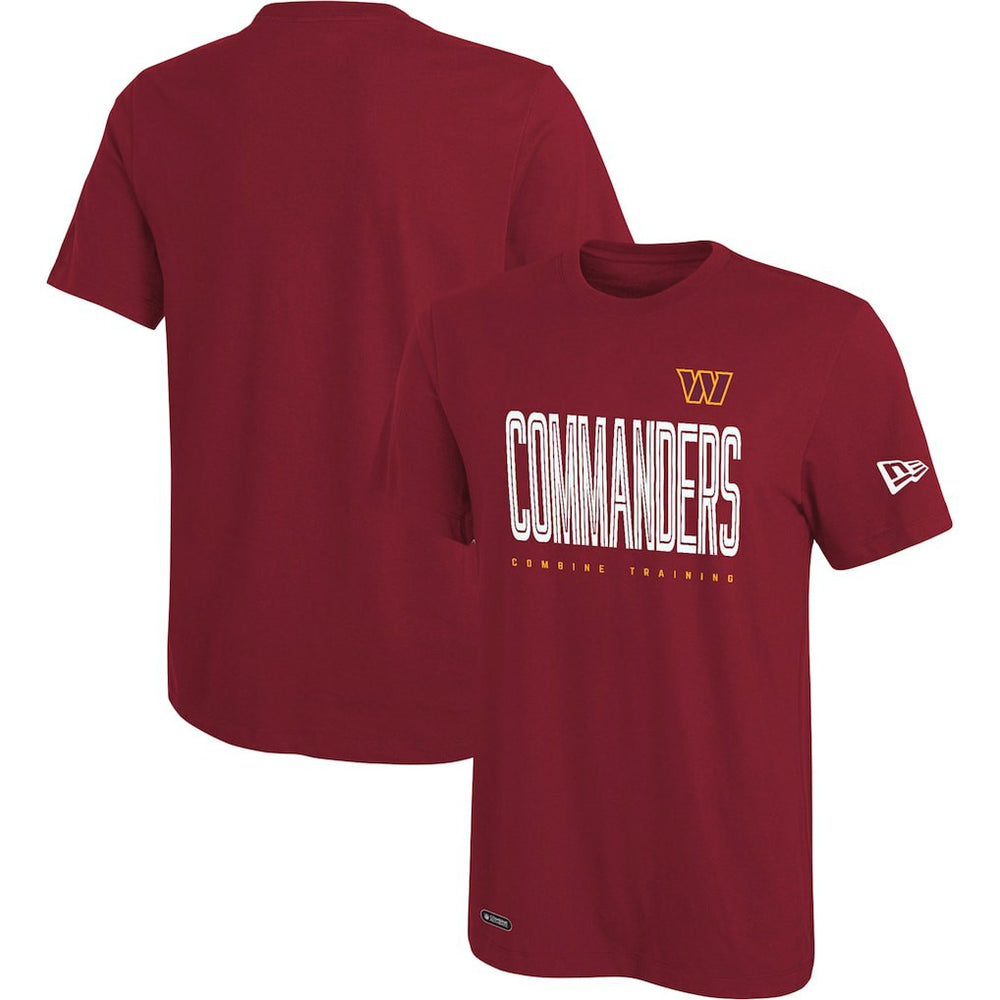 Washington Commanders New Era Combine Authentic Training Huddle Up T-Shirt - Burgundy for sale