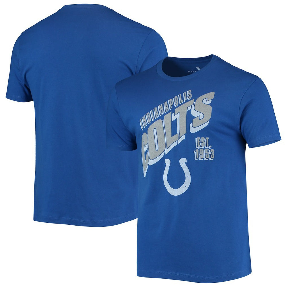 Indianapolis Colts Junk Food Slant T-Shirt - Royal online