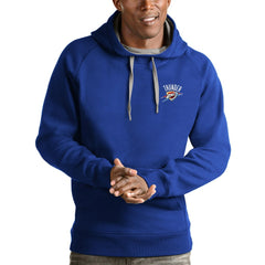 Oklahoma City Thunder Antigua Victory Pullover Hoodie - Royal cheap