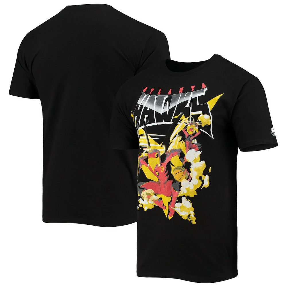 Atlanta Hawks NBA x McFlyy Identify Artist Series T-Shirt - Black shop