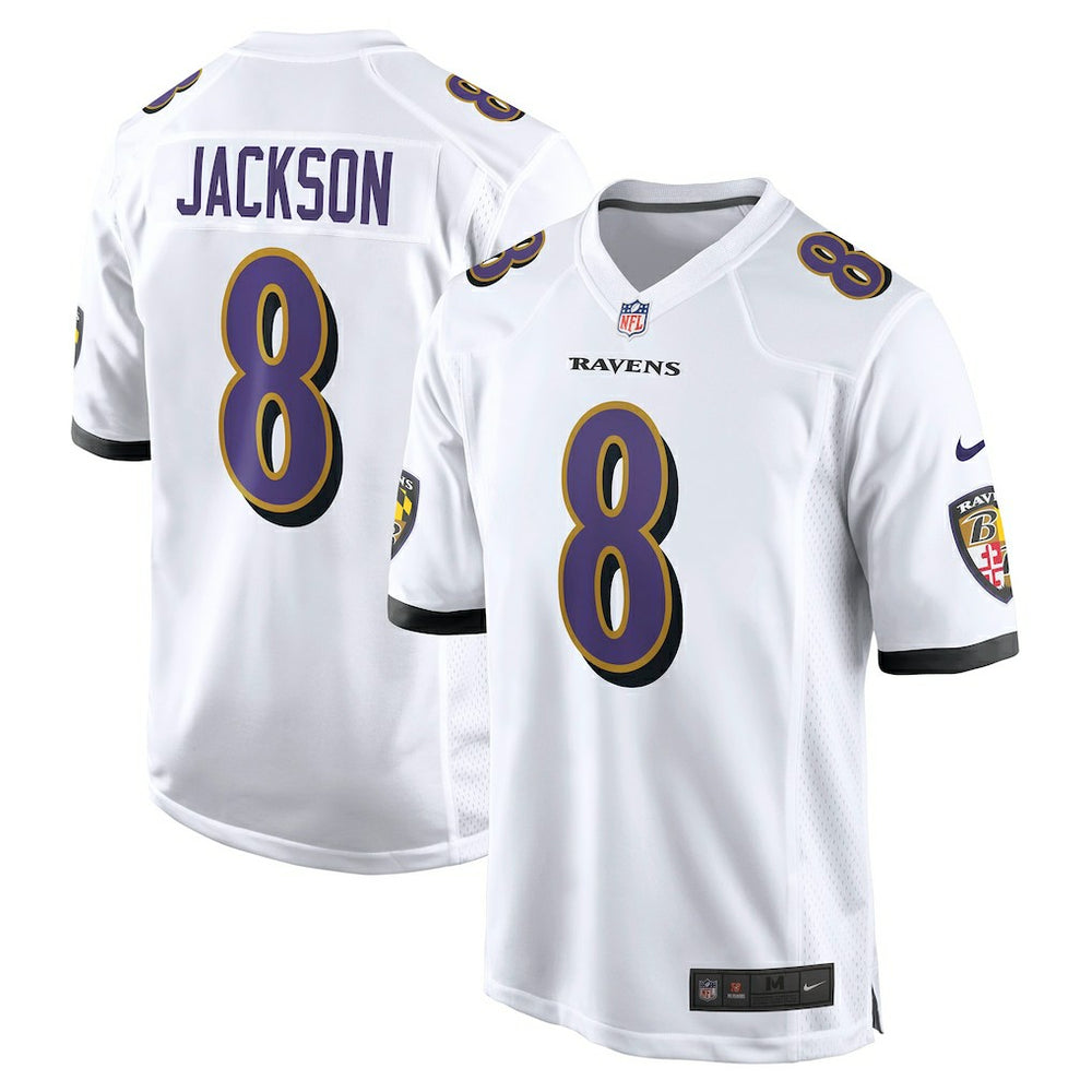 Lamar Jackson Baltimore Ravens Game Jersey - White | Nike cheap